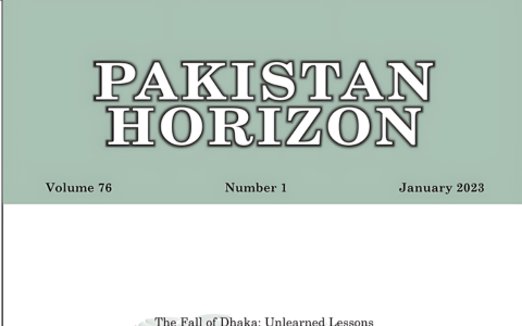 Pakistan-Horizon-vol-76 Pakistan-Horizon Journal
